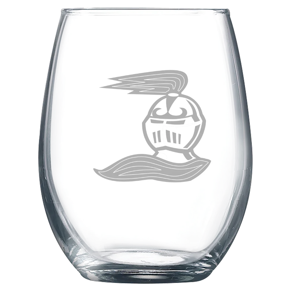 Heidelberg University Polar Camel 9 oz. Stemless Wine Glass