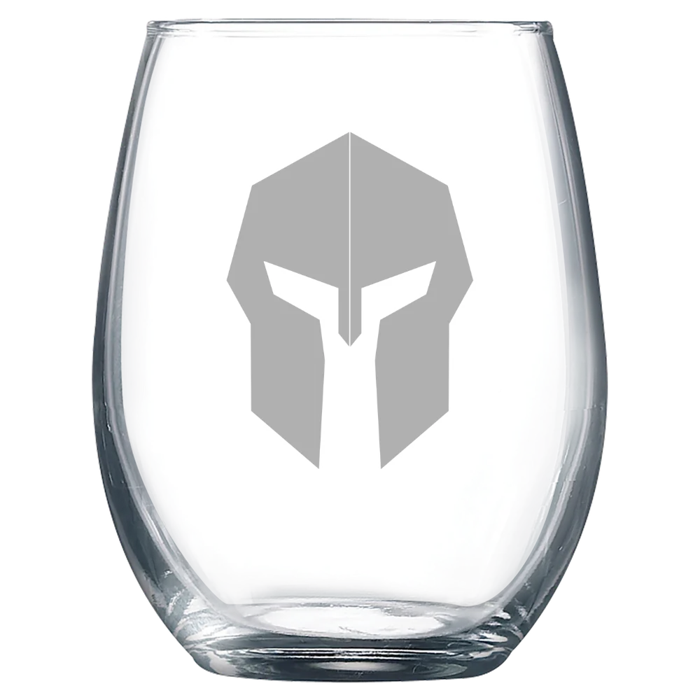 Hendrix College Polar Camel 9 oz. Stemless Wine Glass