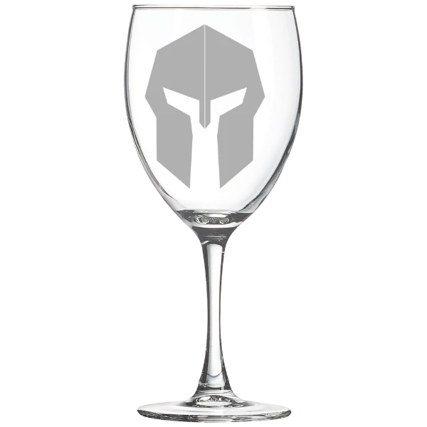 Hendrix College Polar Camel 10 1/2 oz. Wine Glass