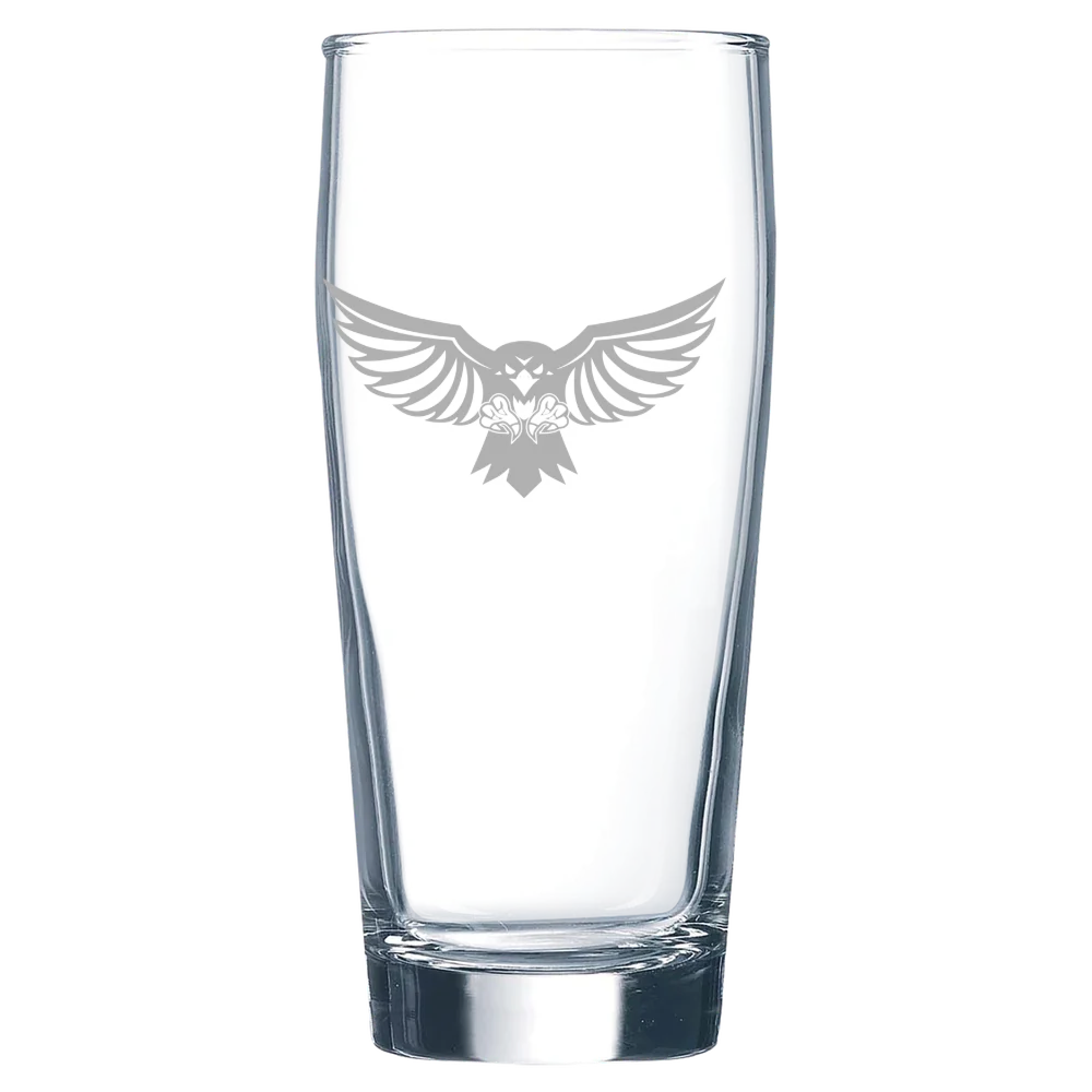 Hilbert College Polar Camel 16 oz. Willi Becher Beer Glass