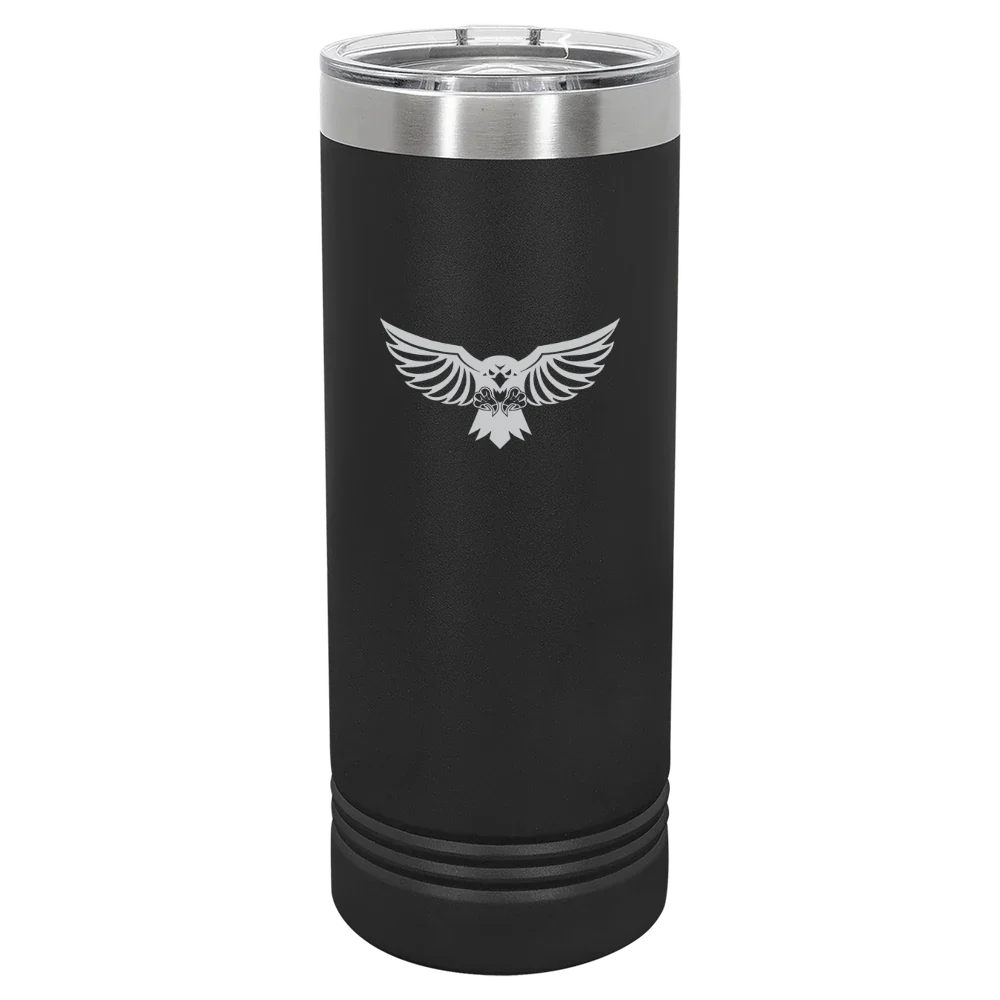 Hilbert College Polar Camel 22 oz. Skinny Tumbler with Slider Lid