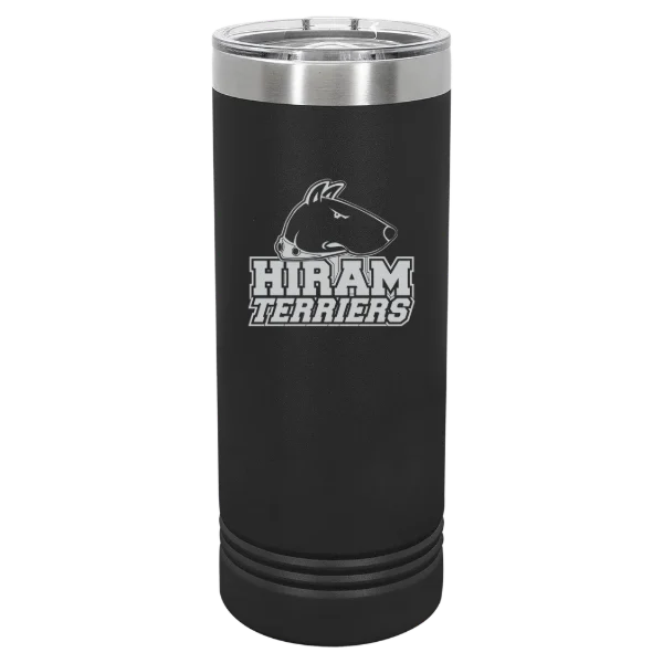 Hiram College Polar Camel 22 oz. Skinny Tumbler with Slider Lid