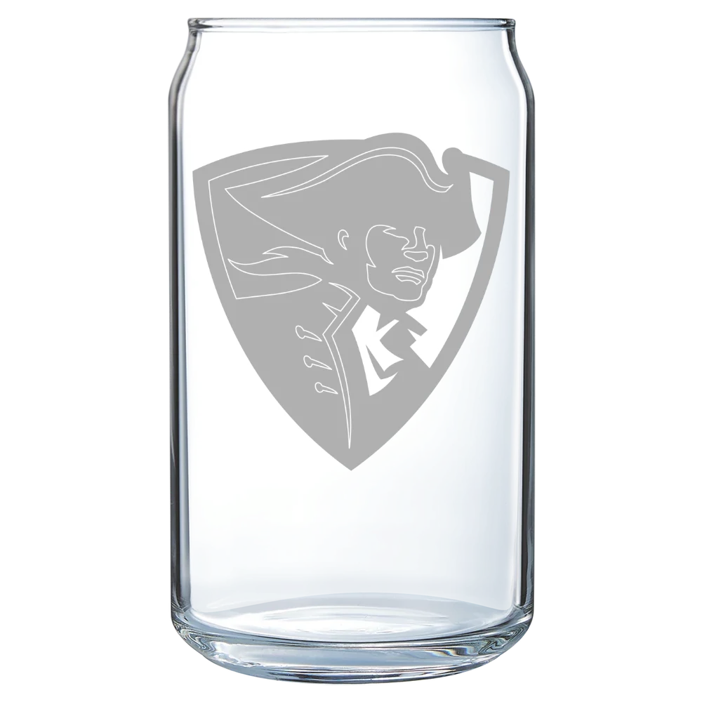 Hobart and William Smith Colleges Polar Camel 16 oz. Can Glass