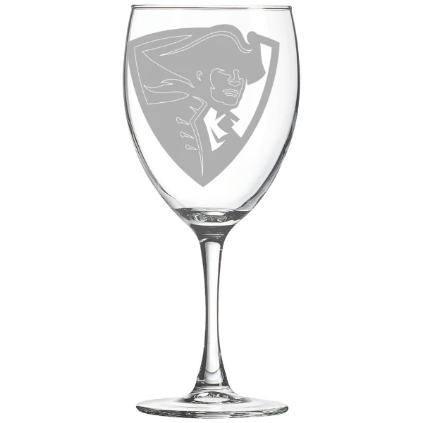 Hobart and William Smith Colleges Polar Camel 10 1/2 oz. Wine Glass
