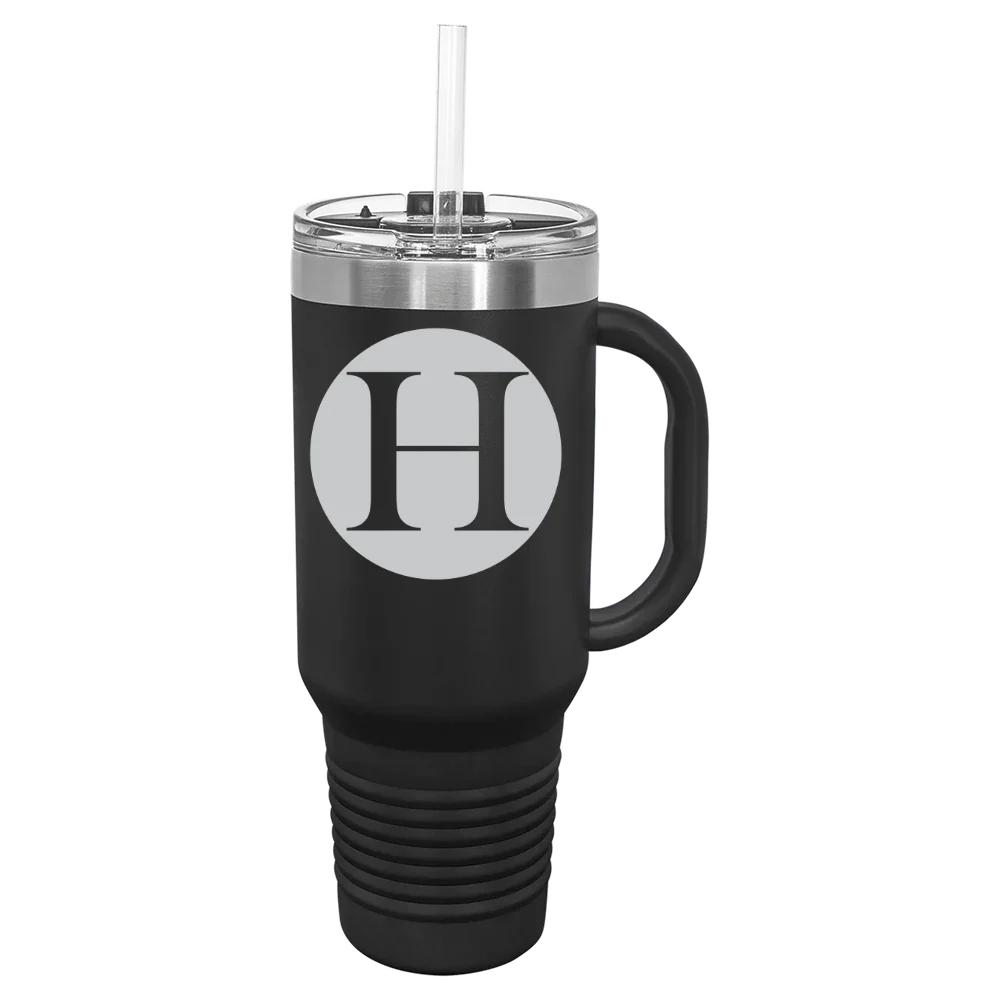Hollins University Polar Camel 40 oz. Travel Mug with Snap Lid & Straw