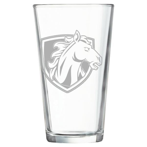 Hood College Polar Camel 16 oz. Pint Mixing Glass