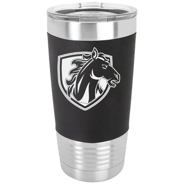 Hood College Polar Camel 20 oz. Silicone Grip Tumbler with Standard Lid