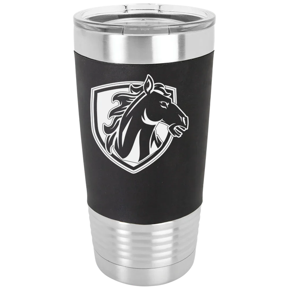 Hood College Polar Camel 20 oz. Silicone Grip Tumbler with Standard Lid