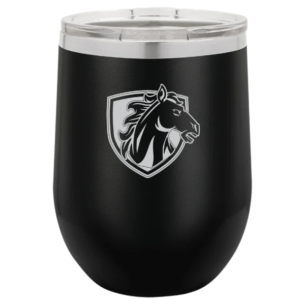 Hood College Polar Camel 12 oz. Stemless Wine Tumbler