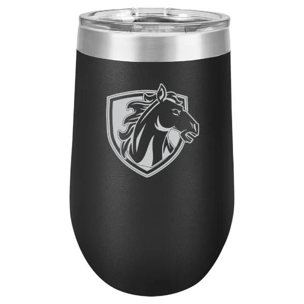 Hood College Polar Camel 16 oz. Stemless Wine Tumbler