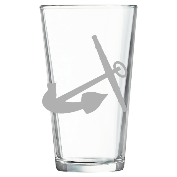 Hope College Polar Camel 16 oz. Pint Mixing Glass