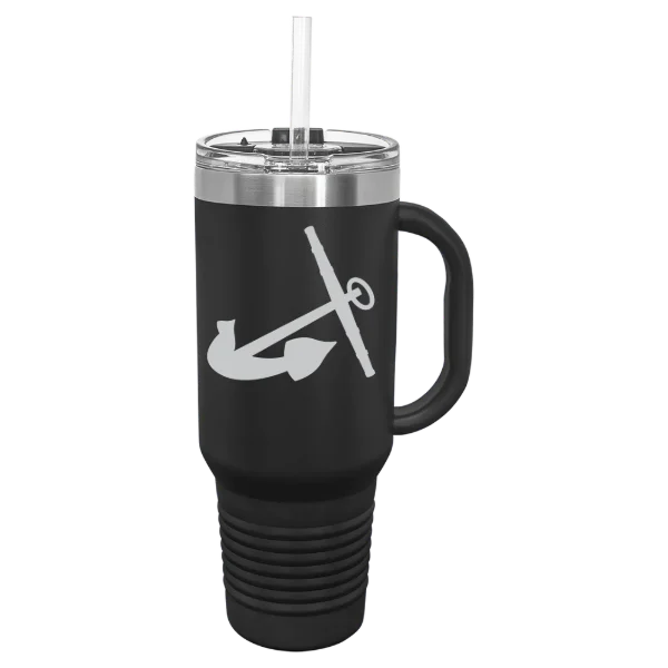 Hope College Polar Camel 40 oz. Travel Mug with Snap Lid & Straw