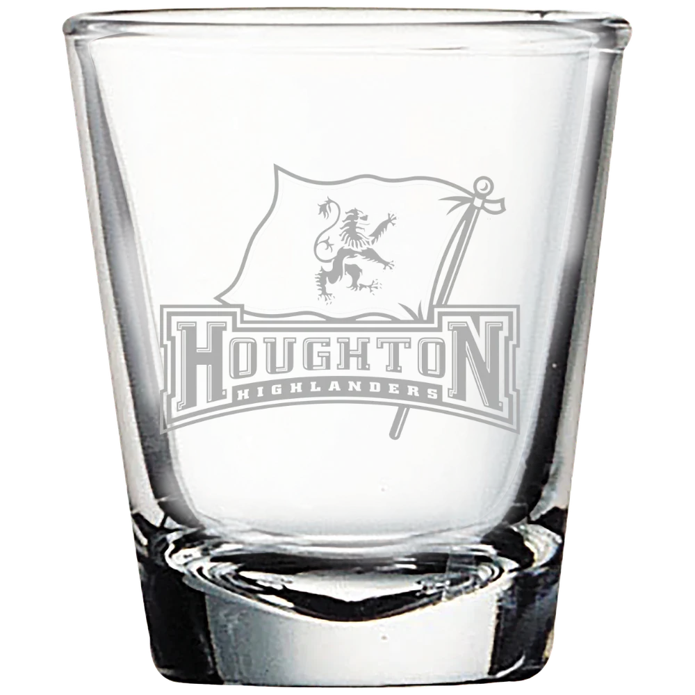 Houghton University Polar Camel 1.7 oz. Shot Glass