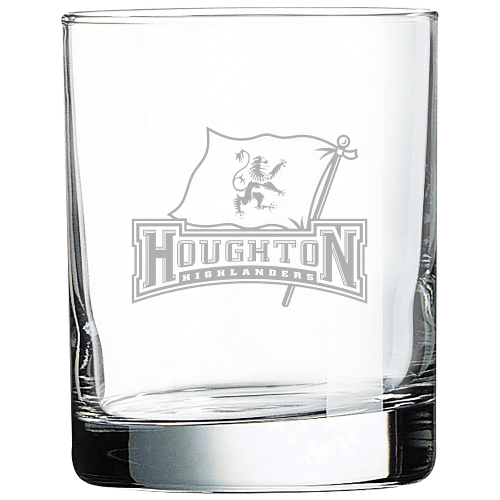 Houghton University Polar Camel 10 1/2 oz. On The Rocks Glass