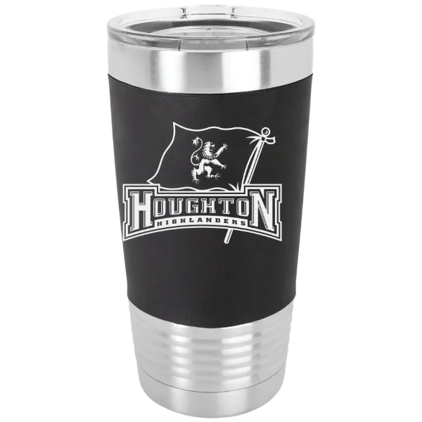 Houghton University Polar Camel 20 oz. Silicone Grip Tumbler with Standard Lid
