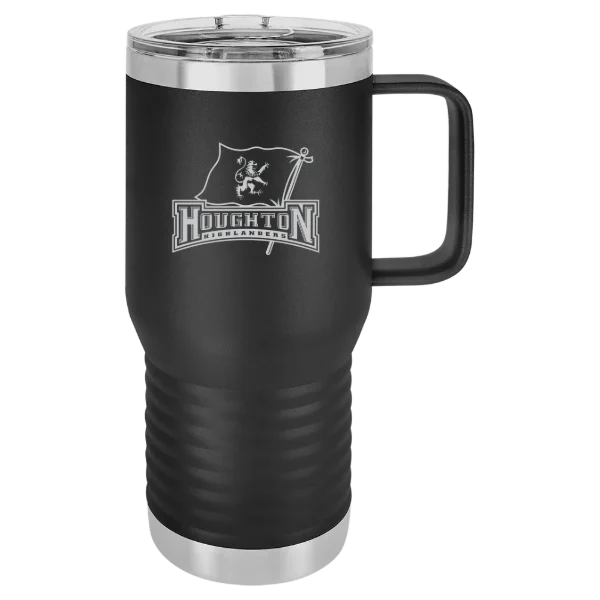 Houghton University Polar Camel 20 oz. Travel Mug with Slider Lid