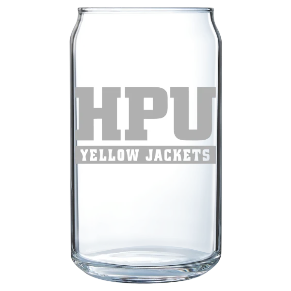 Howard Payne University Polar Camel 16 oz. Can Glass