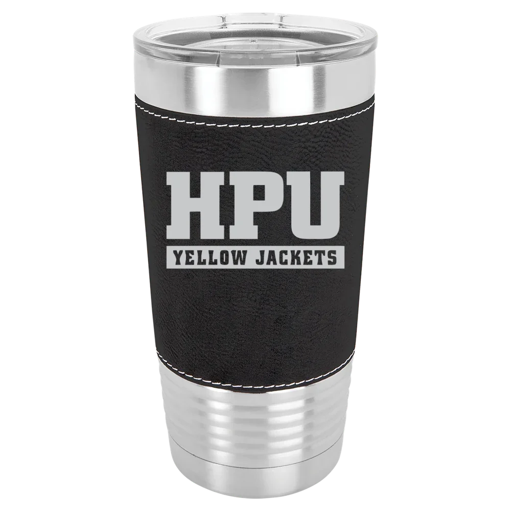Howard Payne University Polar Camel 20 oz. Leatherette Grip Tumbler with Standard Lid