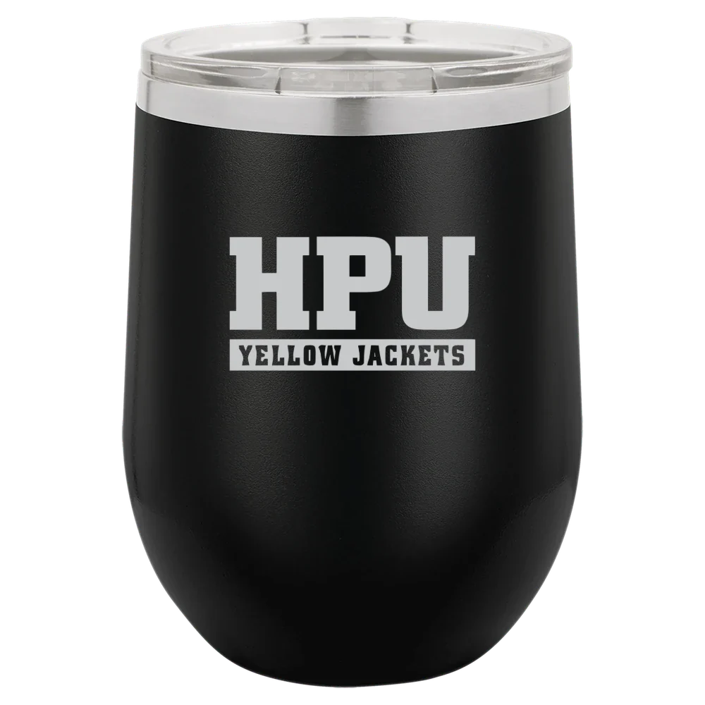 Howard Payne University Polar Camel 12 oz. Stemless Wine Tumbler
