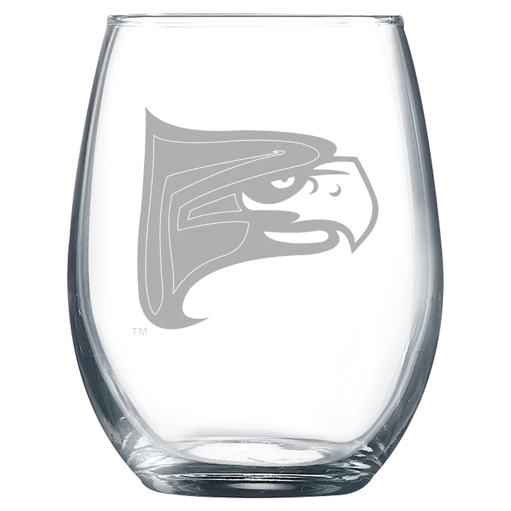 Hunter College Polar Camel 9 oz. Stemless Wine Glass