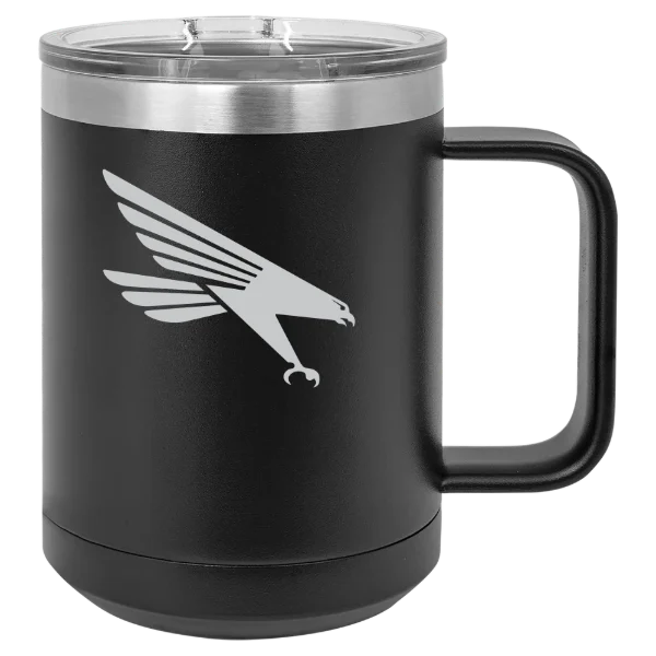 Huntingdon College Polar Camel 15 oz. Mug with Slider Lid