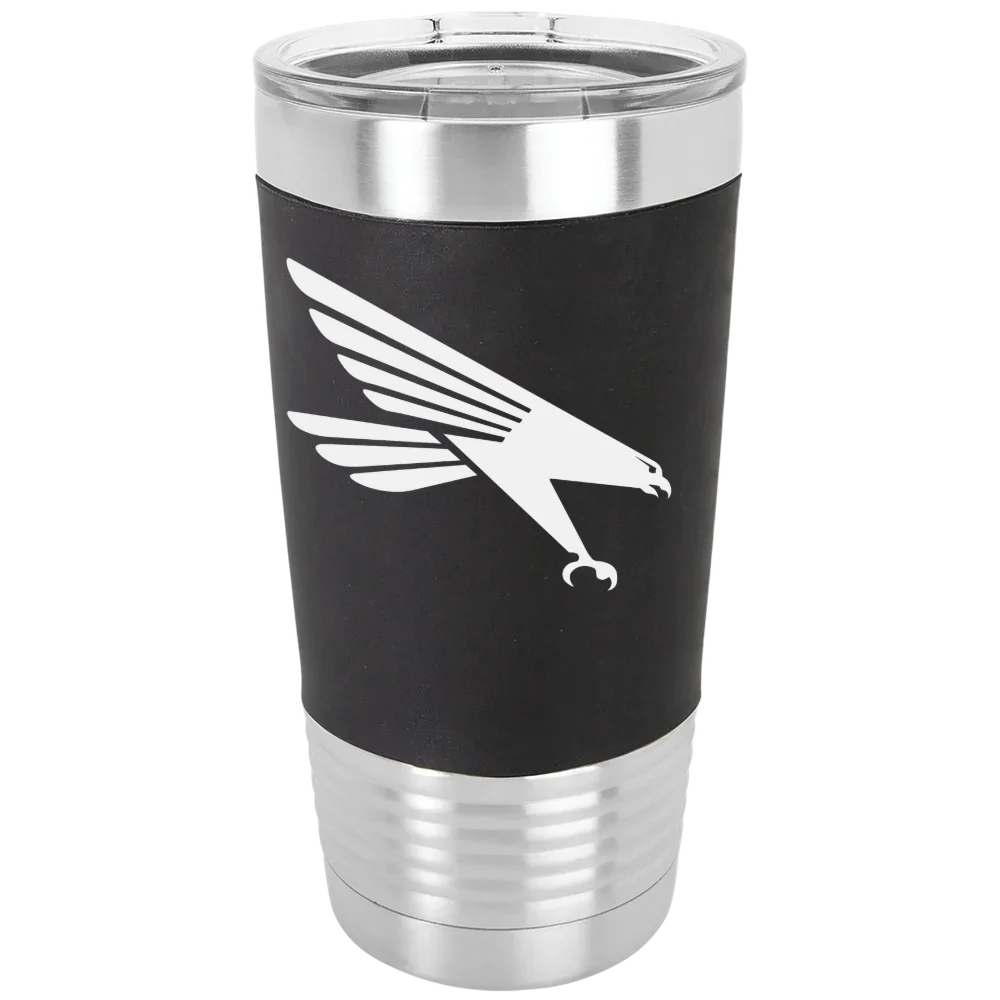 Huntingdon College Polar Camel 20 oz. Silicone Grip Tumbler with Standard Lid