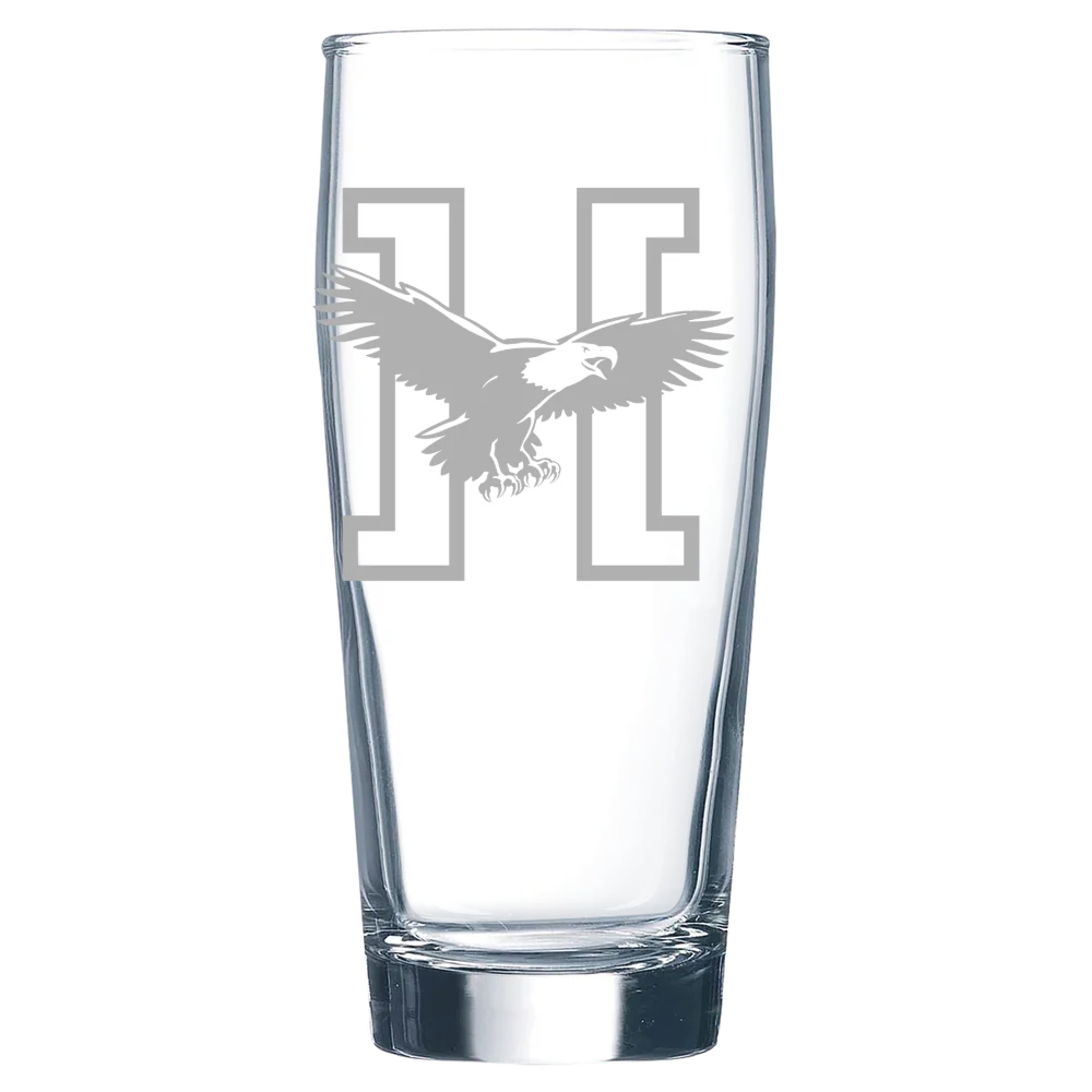 Husson University Polar Camel 16 oz. Willi Becher Beer Glass
