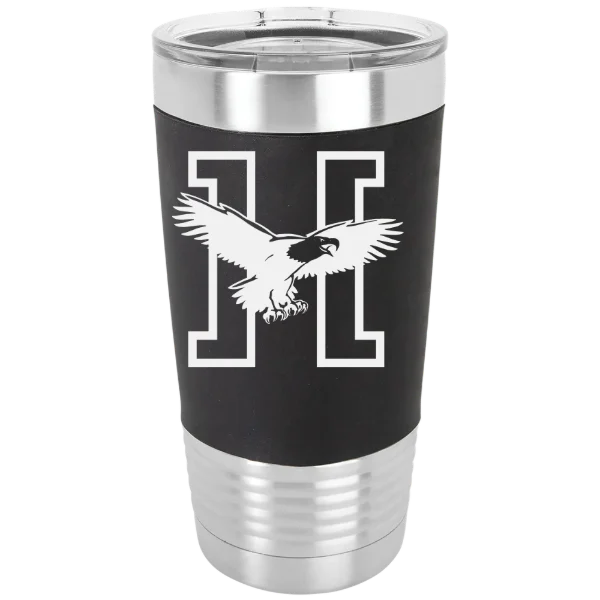 Husson University Polar Camel 20 oz. Silicone Grip Tumbler with Standard Lid