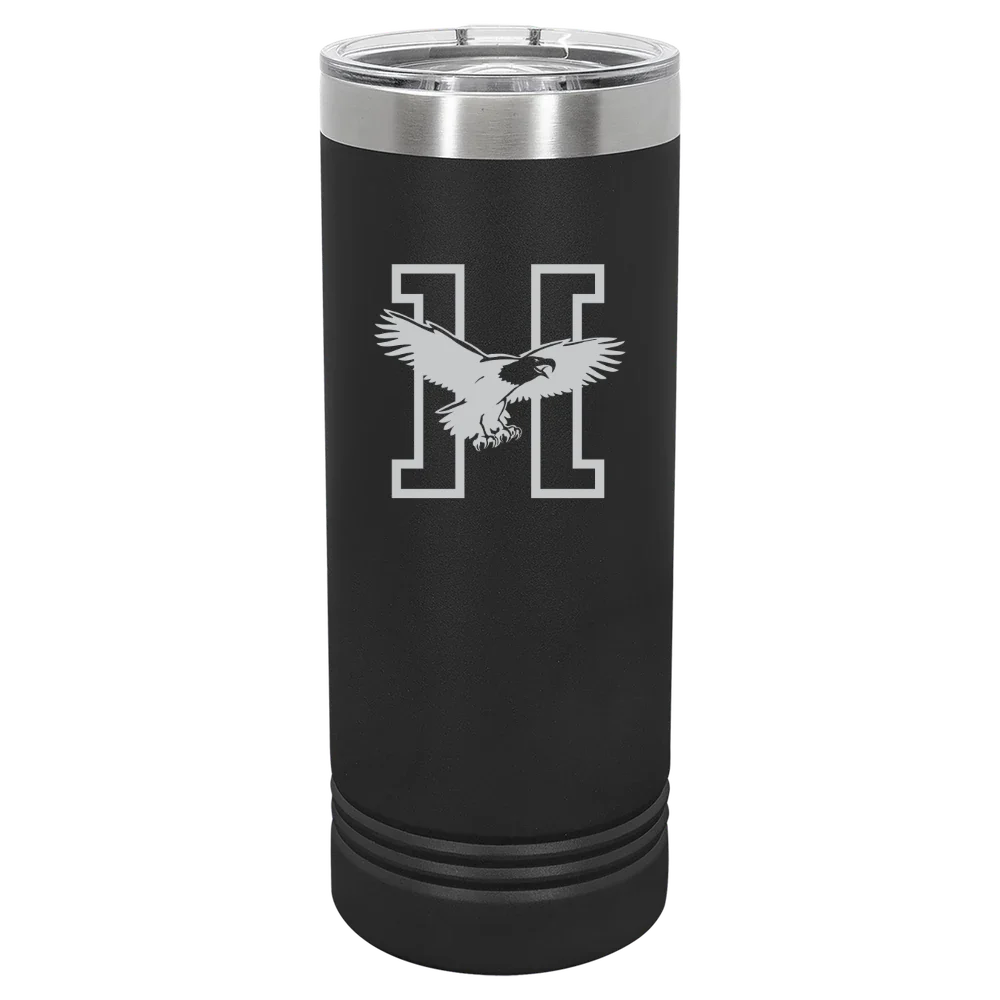 Husson University Polar Camel 22 oz. Skinny Tumbler with Slider Lid