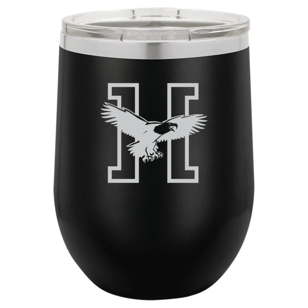 Husson University Polar Camel 12 oz. Stemless Wine Tumbler