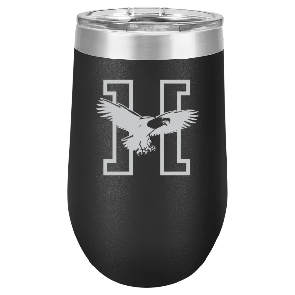 Husson University Polar Camel 16 oz. Stemless Wine Tumbler