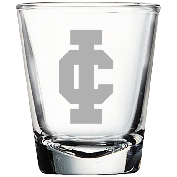Illinois College Polar Camel 1.7 oz. Shot Glass