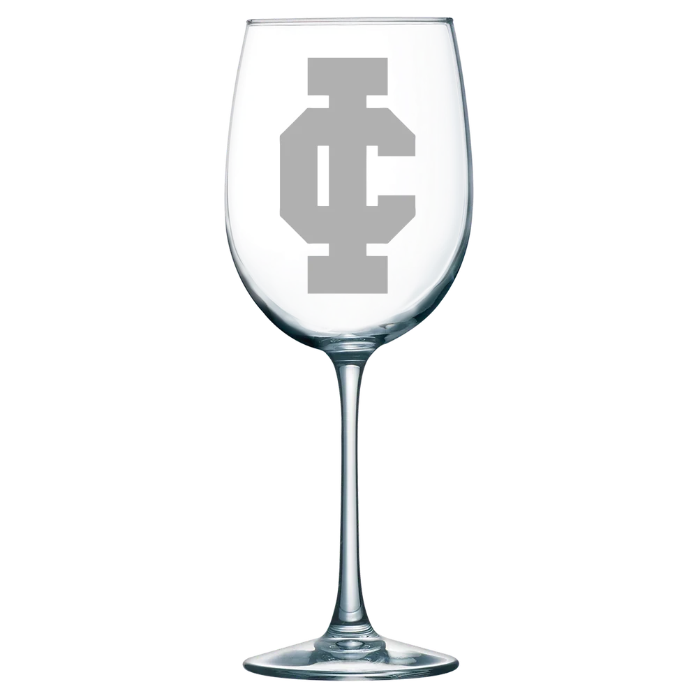 Illinois College Polar Camel 19 oz. Wine Glass