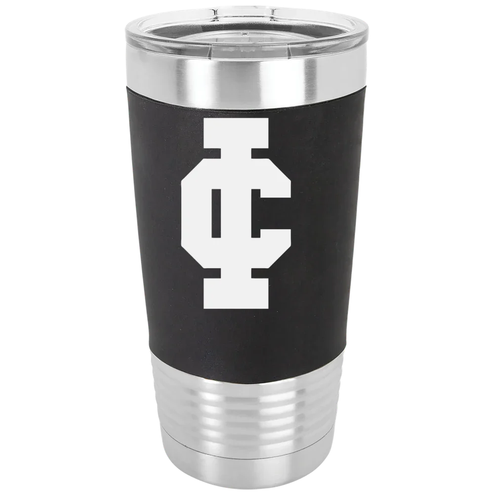 Illinois College Polar Camel 20 oz. Silicone Grip Tumbler with Standard Lid