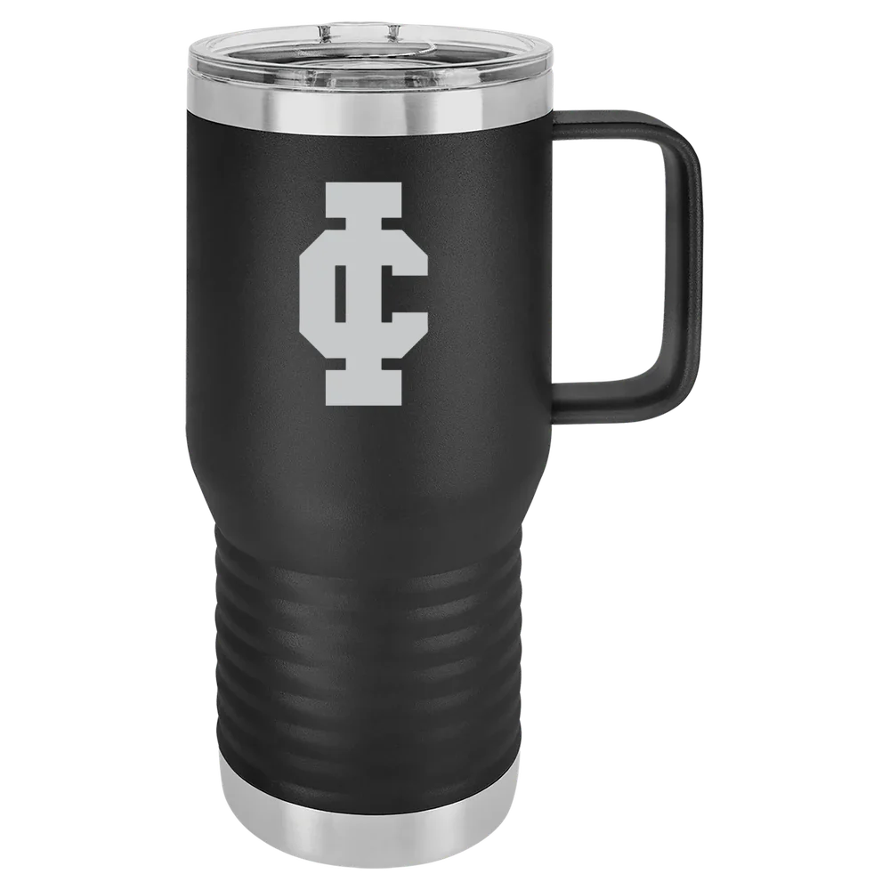 Illinois College Polar Camel 20 oz. Travel Mug with Slider Lid