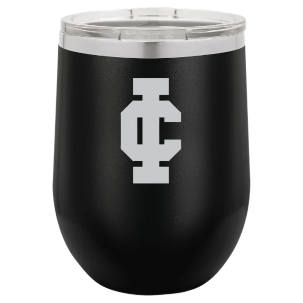 Illinois College Polar Camel 12 oz. Stemless Wine Tumbler