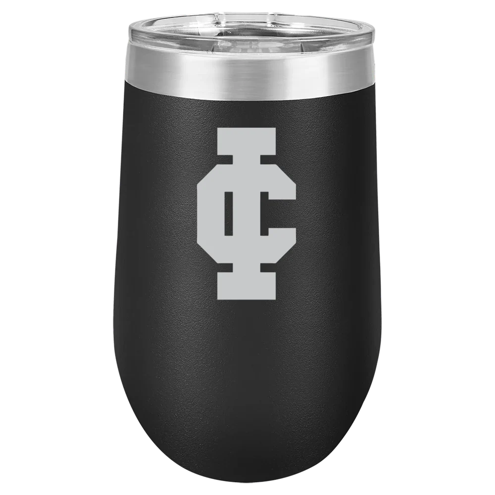 Illinois College Polar Camel 16 oz. Stemless Wine Tumbler