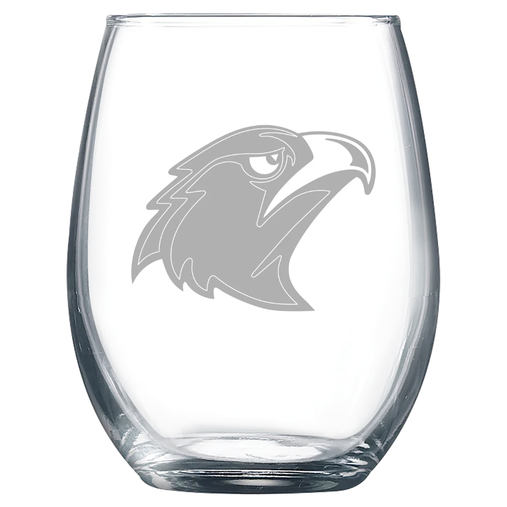 Illinois Institute of Technology Polar Camel 9 oz. Stemless Wine Glass