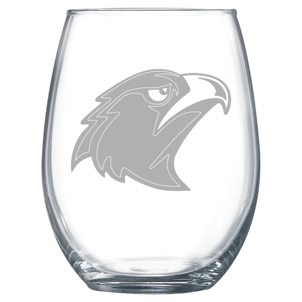 Illinois Institute of Technology Polar Camel 15 oz. Stemless Wine Glass