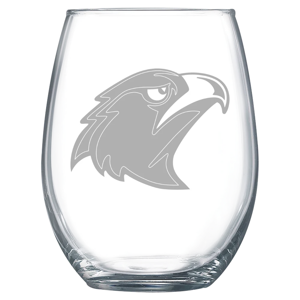 Illinois Institute of Technology Polar Camel 15 oz. Stemless Wine Glass