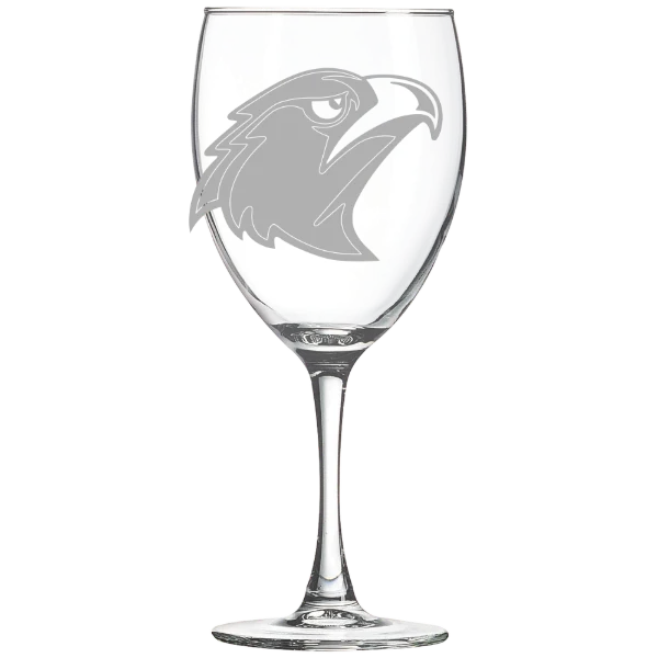 Illinois Institute of Technology Polar Camel 10 1/2 oz. Wine Glass