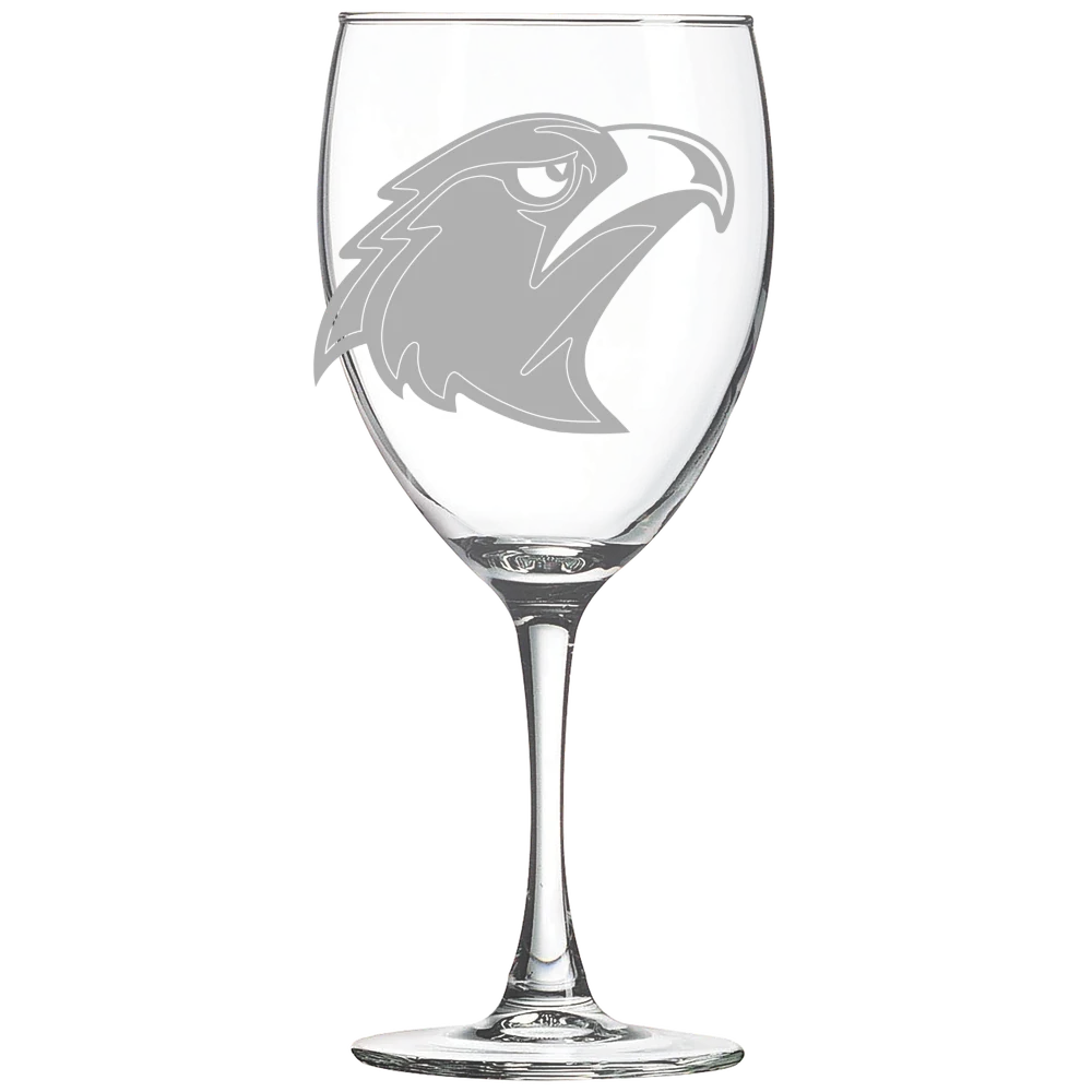 Illinois Institute of Technology Polar Camel 10 1/2 oz. Wine Glass