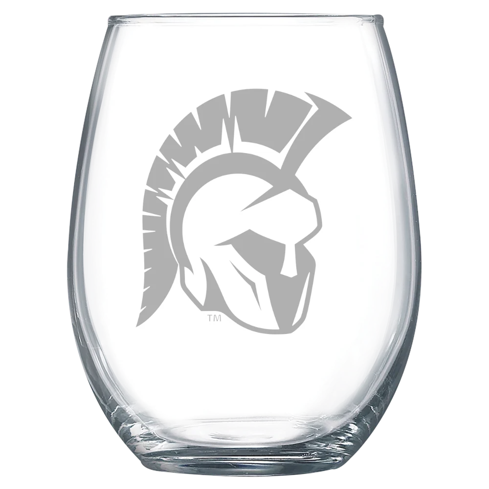 Illinois Wesleyan University Polar Camel 15 oz. Stemless Wine Glass