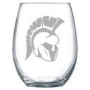 Illinois Wesleyan University Polar Camel 15 oz. Stemless Wine Glass