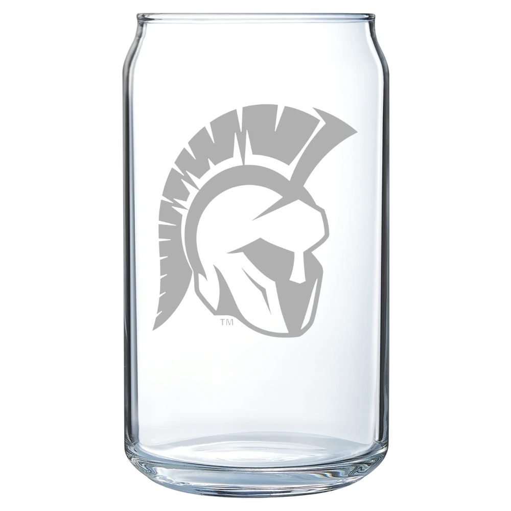 Illinois Wesleyan University Polar Camel 16 oz. Can Glass