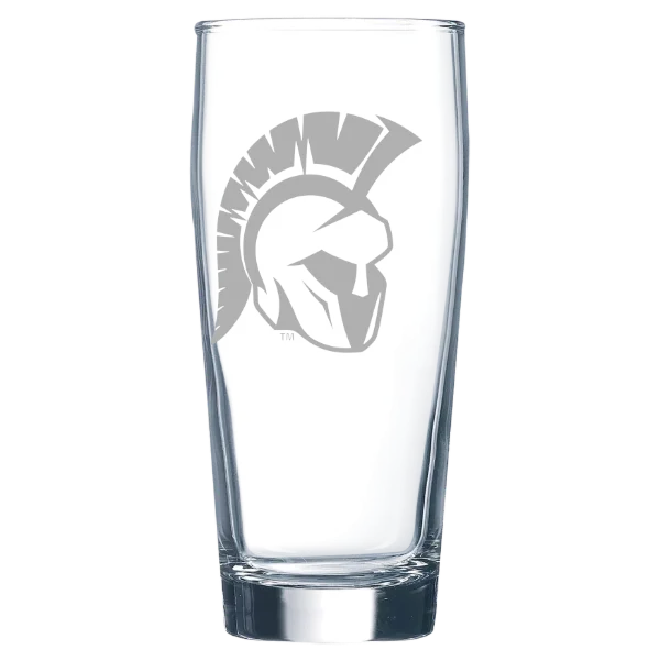 Illinois Wesleyan University Polar Camel 16 oz. Willi Becher Beer Glass