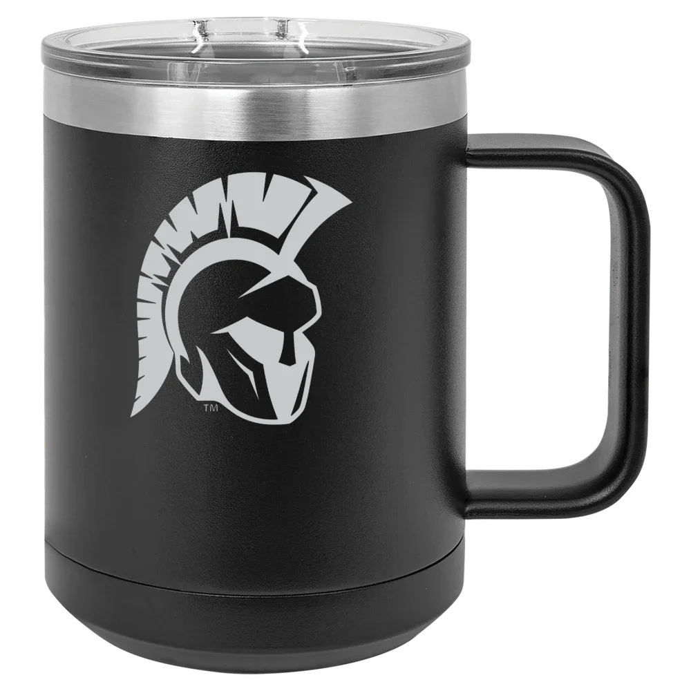 Illinois Wesleyan University Polar Camel 15 oz. Mug with Slider Lid