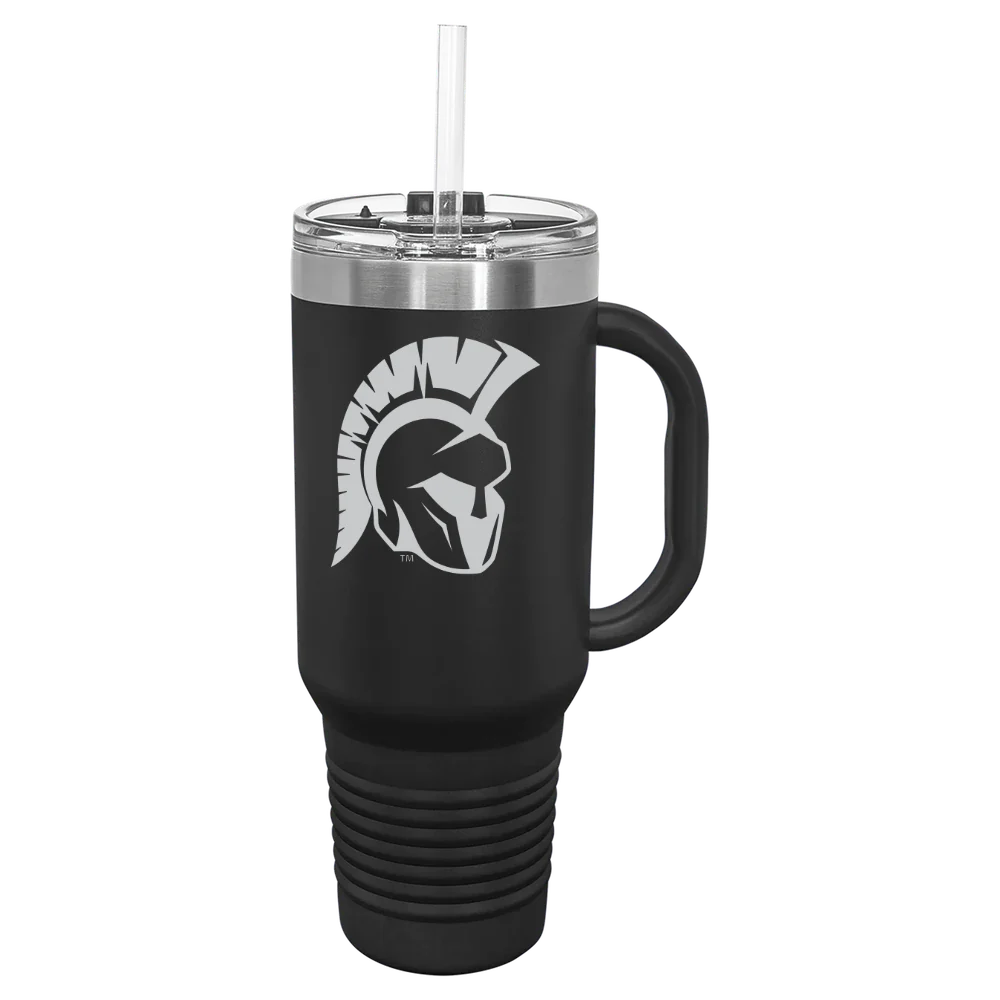 Illinois Wesleyan University Polar Camel 40 oz. Travel Mug with Snap Lid & Straw