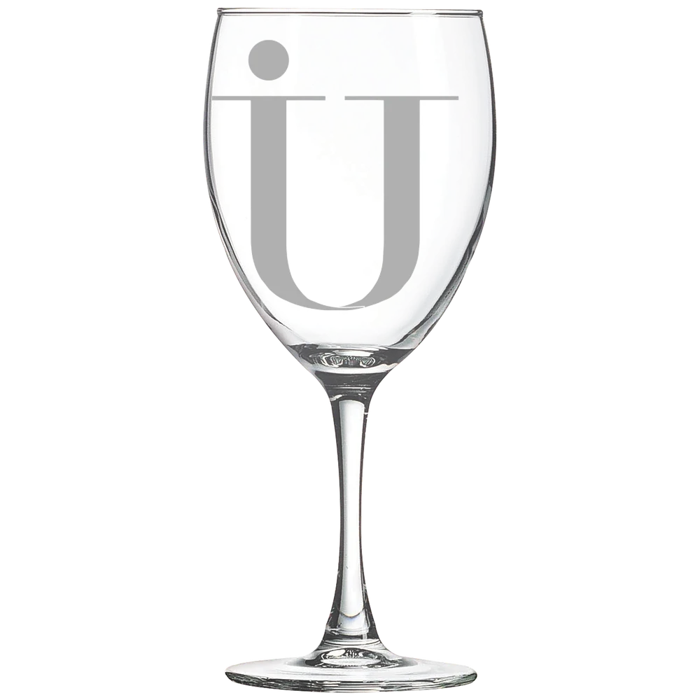 Immaculata University Polar Camel 10 1/2 oz. Wine Glass