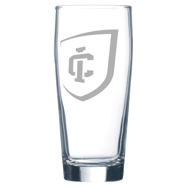 Ithaca College Polar Camel 16 oz. Willi Becher Beer Glass